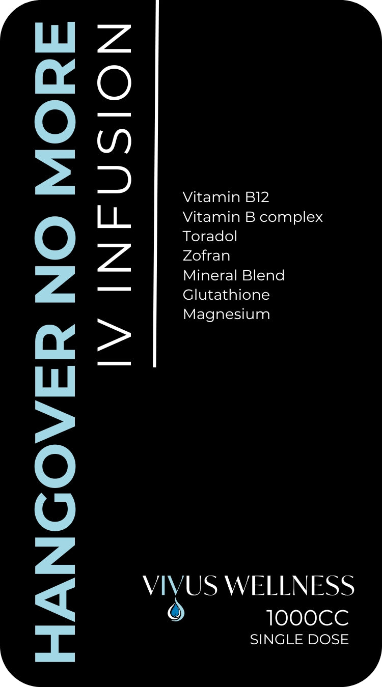 Hangover No More IV - Mobile IV Phoenix - Vivus Wellness