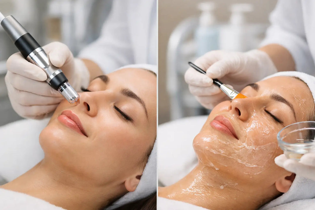 Microneedling Versus Chemical Peel