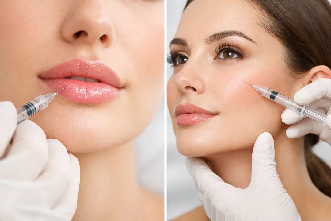 Lip Filler Versus Cheek Filler