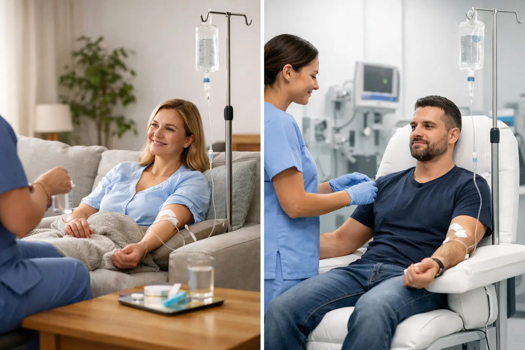 Home IV Therapy Versus Clinic: What Fits You?