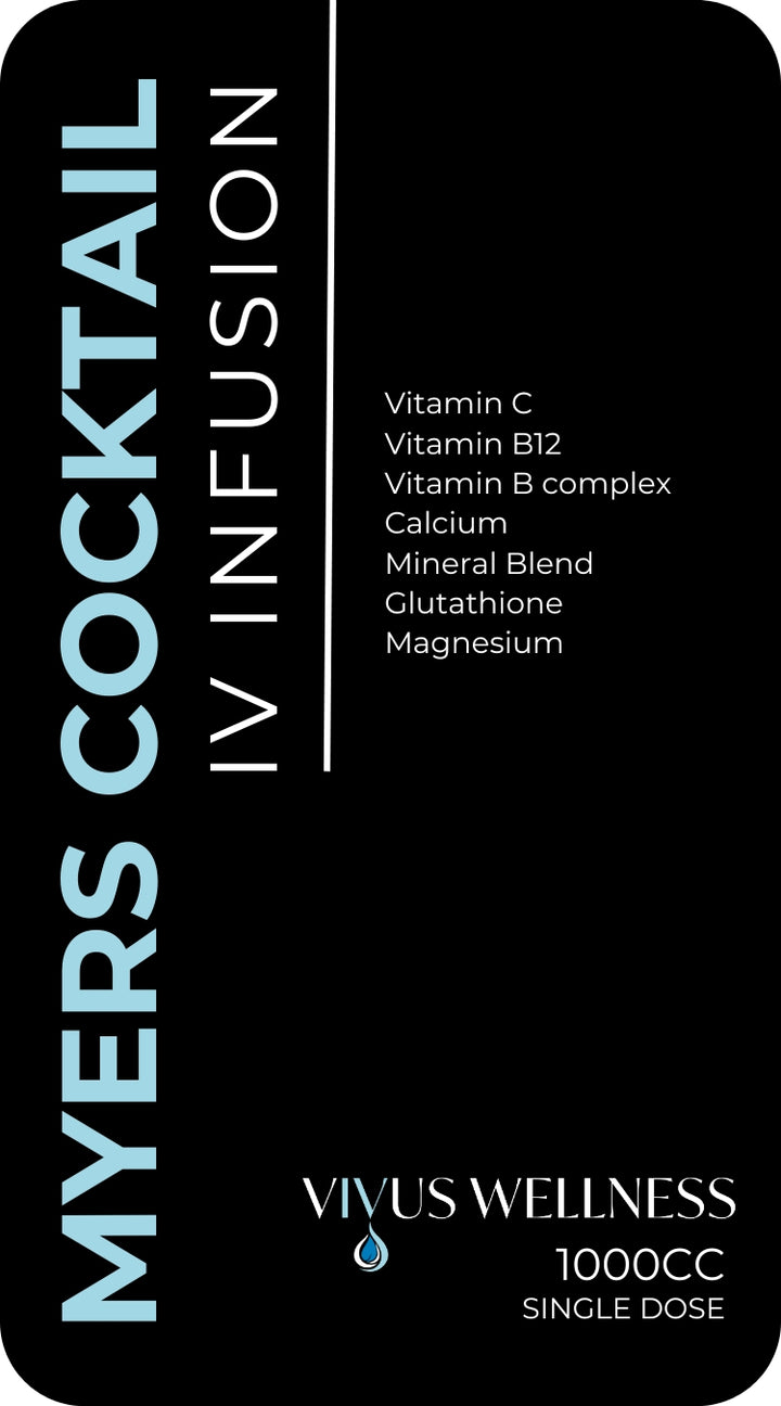 Myers’ Cocktail IV – The Ultimate Wellness Boost