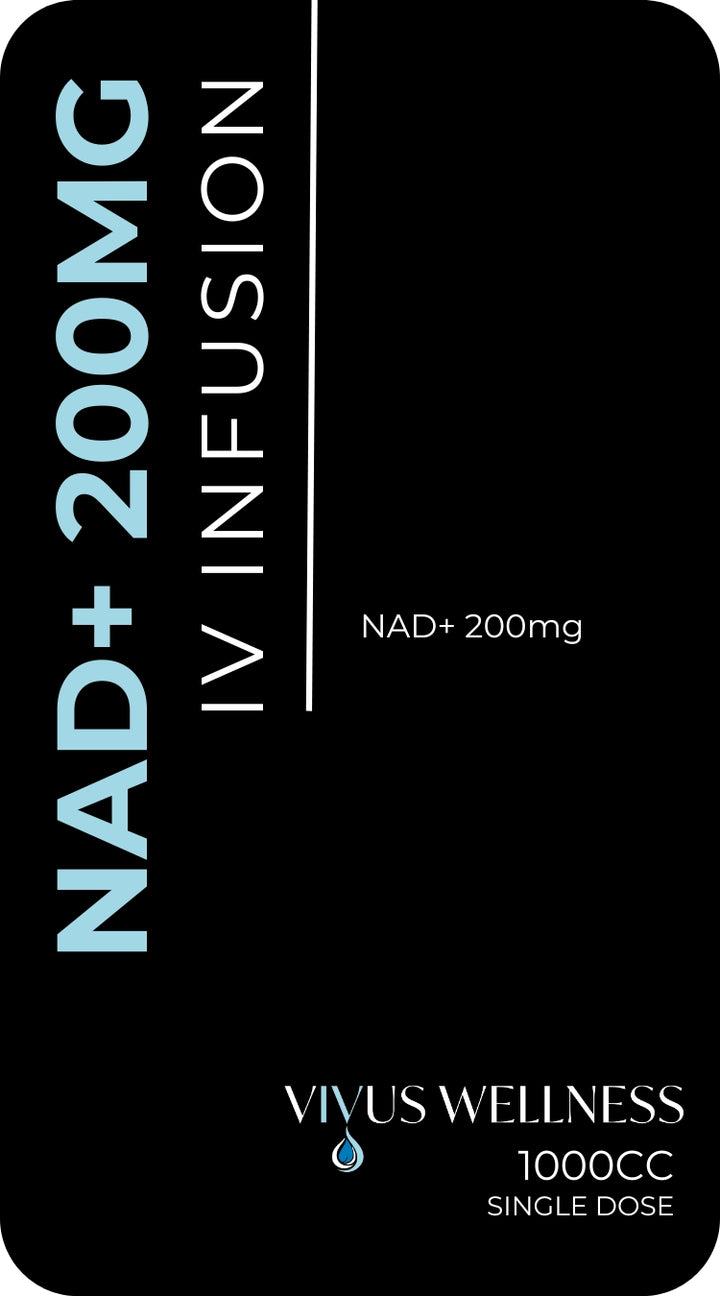 NAD+ 200mg IV – Cellular Repair & Longevity Support